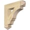 Ekena Millwork Balboa Arts & Crafts Rough Sawn Bracket, Douglas Fir, 4"W x 20"D x 20"H BKT04X20X20BOA03RDF - alternate 1